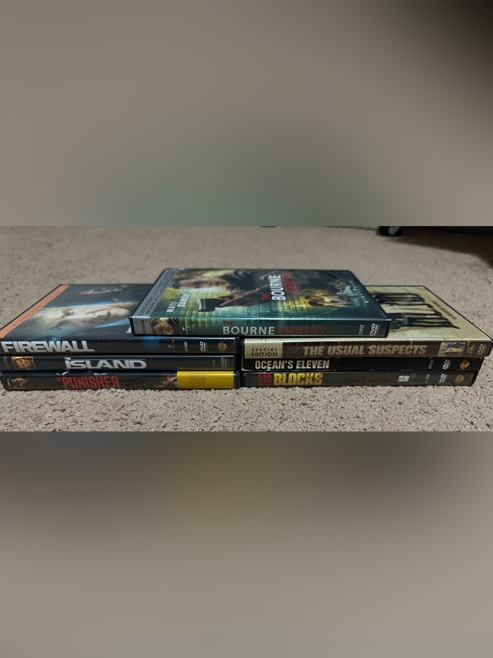 Lot of 7 DVDs action